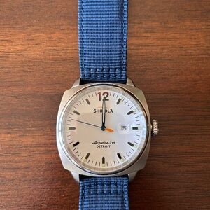 RARE EUC Shinola 46mm Brakeman Unisex Watch